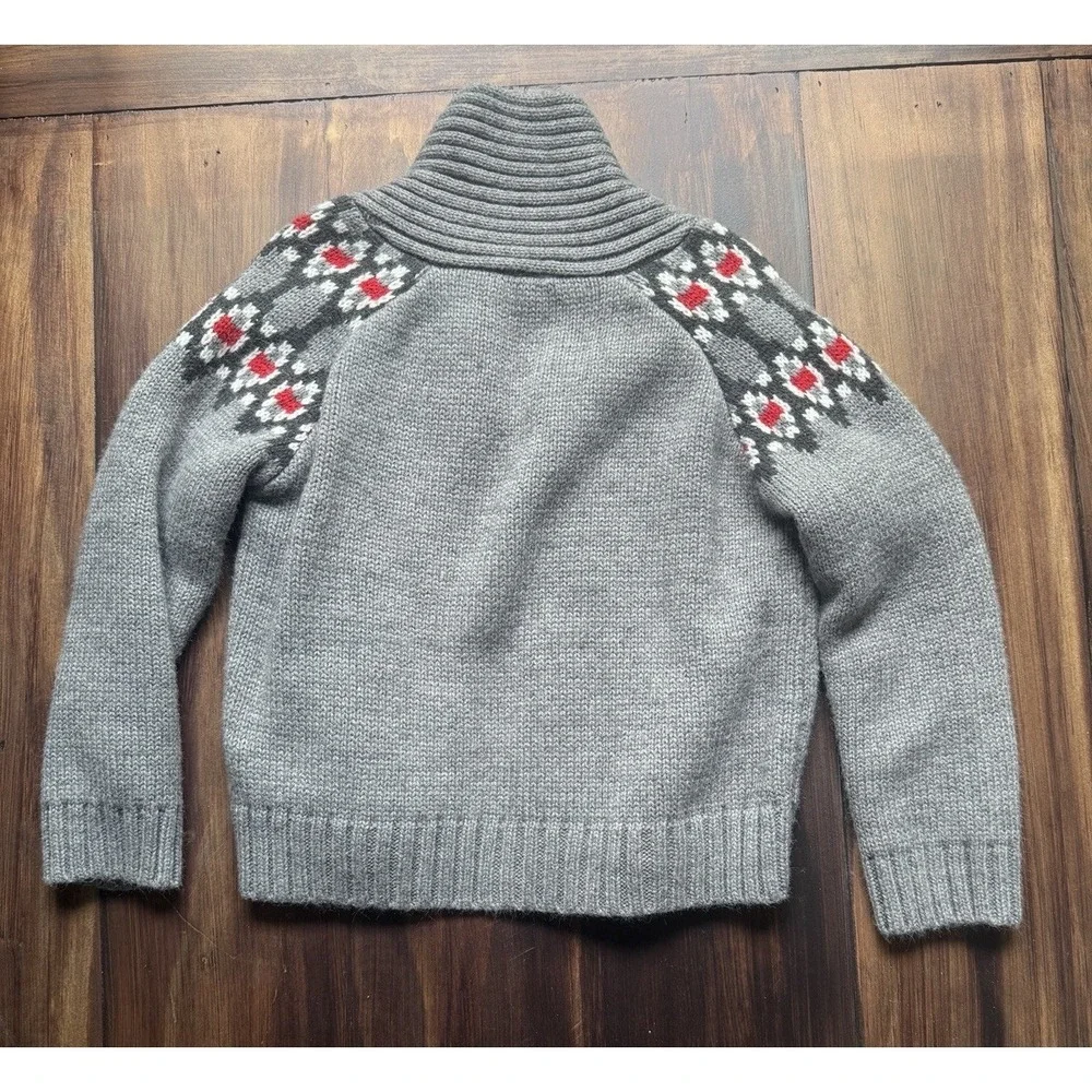 Boy's Gray Wool Blend Cardigan Sweater Toddler 3T Carter's